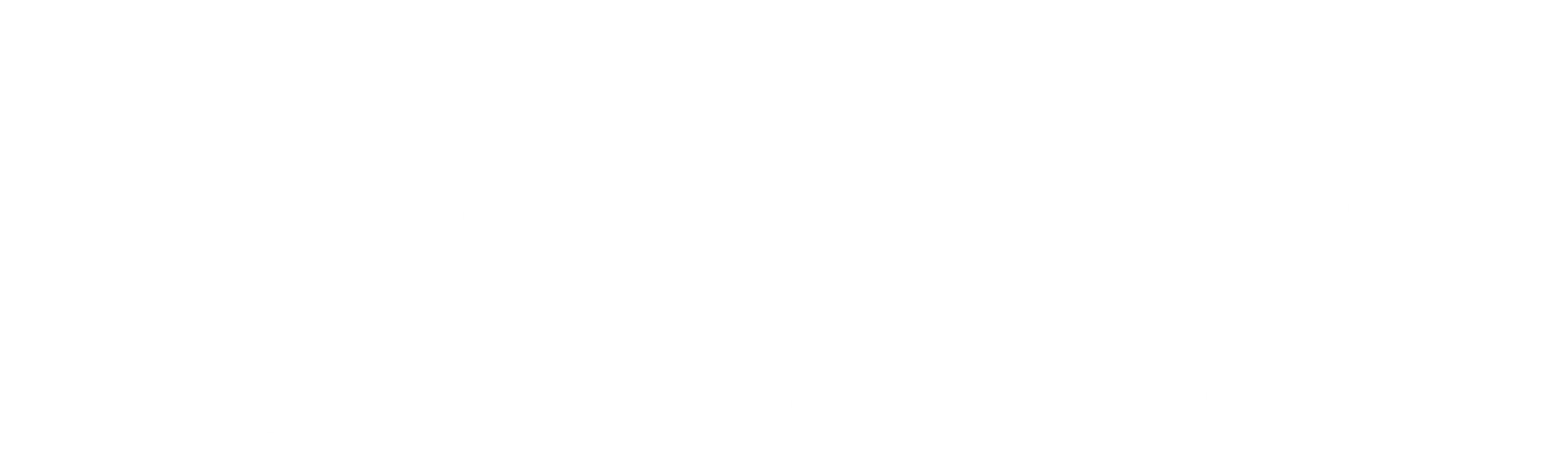 White cursive text reading Laurel Floral Design with smaller text Event Floral Studio below on black background.